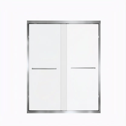 Double Sliding Shower Door With Explosion Proof Film