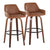 Dark Brown / Faux Leather