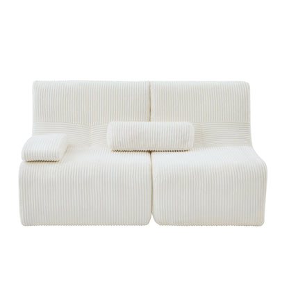 Modern Sectional Loveseat With Ergonomic Design