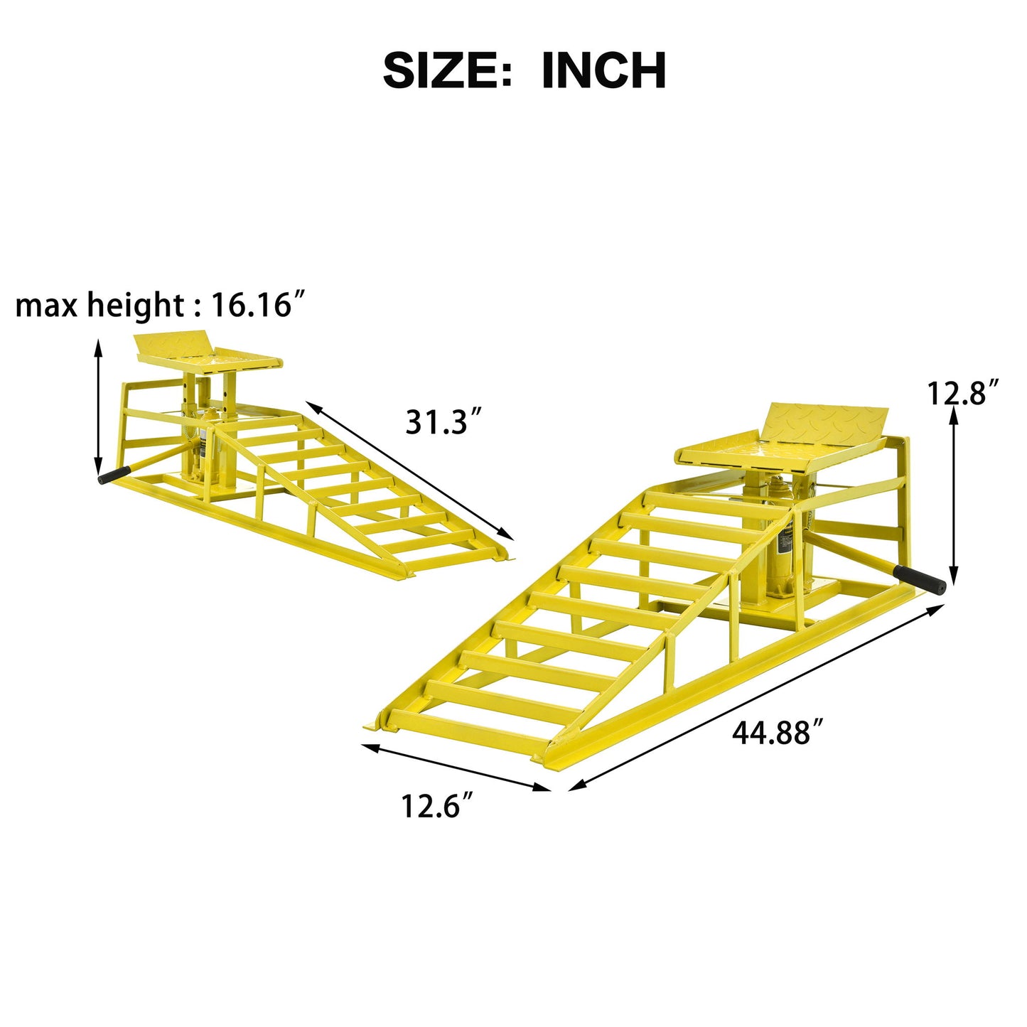 Suxidi - 5 Ton Auto Car Truck Service Ramps Lifts, Hydraulic Automotive Lift