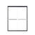 Black / 60"W x 2.75"D x 72"H