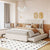 Beige / Full / 2 Drawers, Trundle