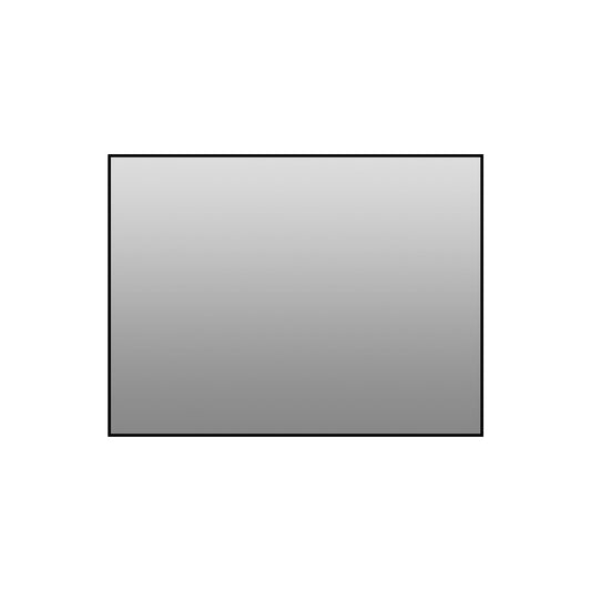 Rectangular Framed Bathroom Wall Mirror, Horizontal Or Vertical Mount