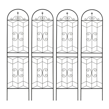 Garden Trellis, Rustproof Support For Climbing Plants