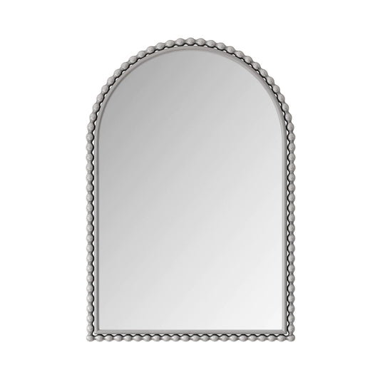 Vintage Iron Art Arch Mirror, Wall Hanging Or Table Display