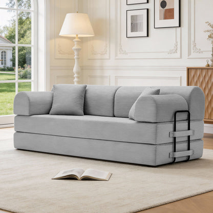 Convertible Sleeper Sofa Bed, Floor Lounge Couch For Living Room