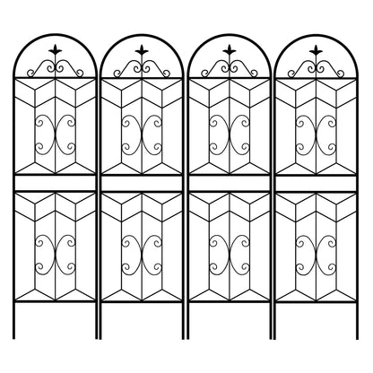 Garden Trellis, Rustproof Support For Climbing Plants