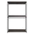 Dark Brown / 17.3"W x 47.2"D x 77.7"H