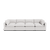 Kova Pillow Cushion Grand Pit - Chalk Performance Velvet