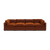 Kova Pillow Cushion Grand Pit - Rust Performance Velvet