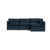 Kova Pillow Cushion L-Shape - Denim Performance Brushed Canvas
