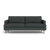 Lido Sofa 75" - Midnight Navy Performance Chenille