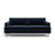 Lido Sofa 75" - Navy Performance Velvet