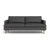 Lido Sofa 75" - Shadow Leather