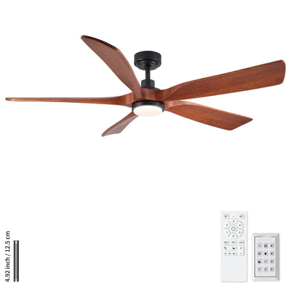 Ceiling Fan With Light And Remote Control