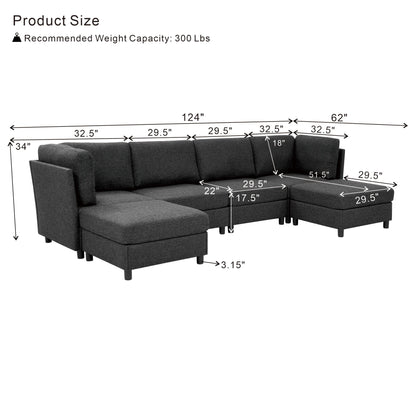 Modern Modular Sofa For Living Spaces