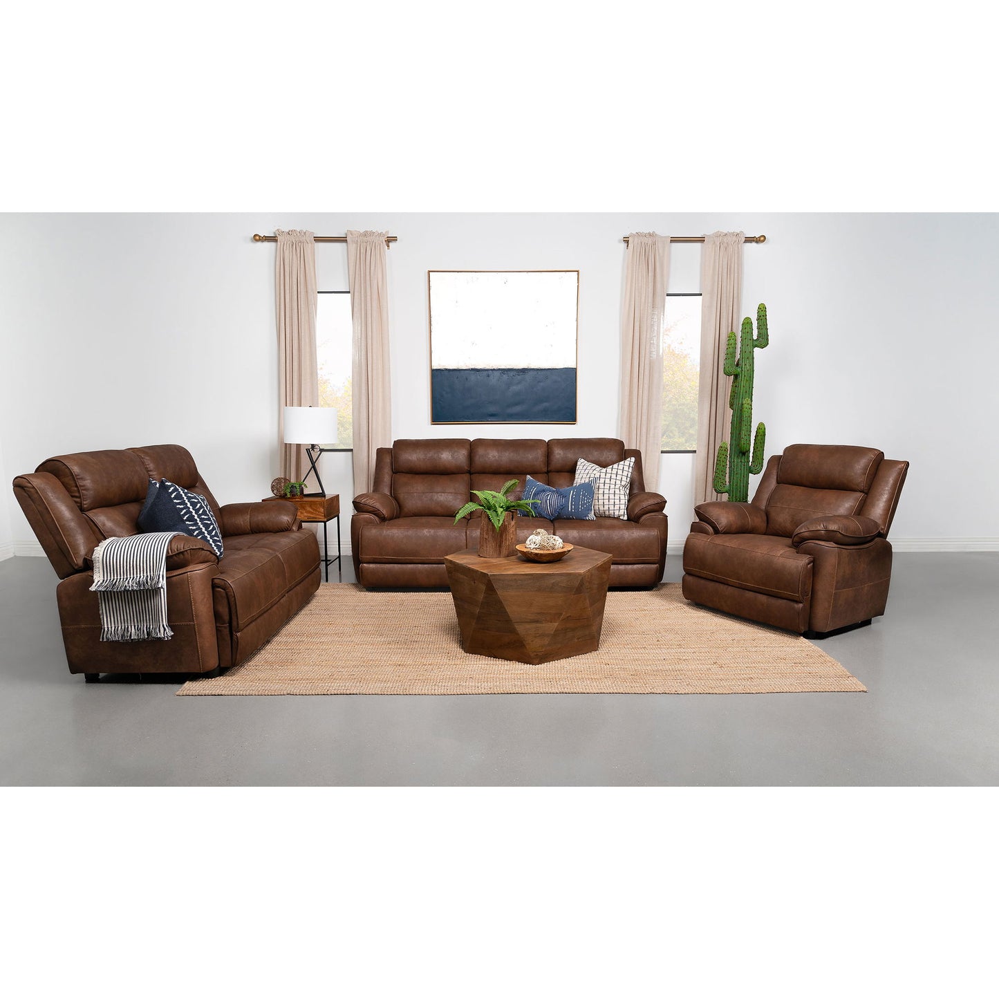 Worthington - Upholstered Sofa Set