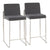 Dark Gray / Fabric / 2 Pieces