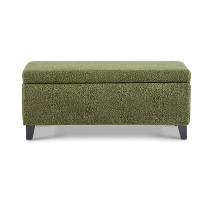 Storage Ottoman With Flip Top Lid