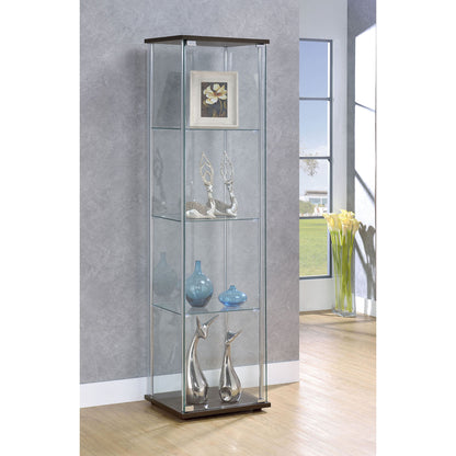 Crestwood - 3 Shelf Curio Cabinet