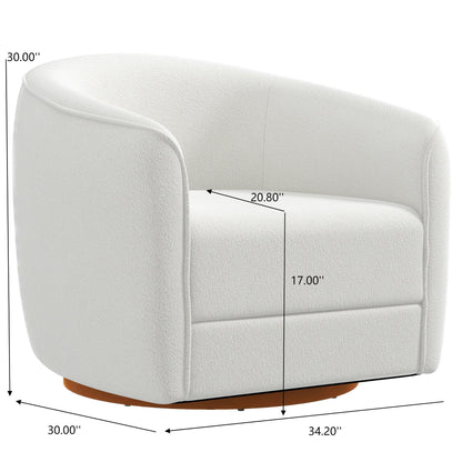 Elise - Mid-Century Modern Swivel Chair