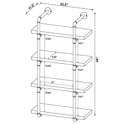 Industrial Design Wall Shelf