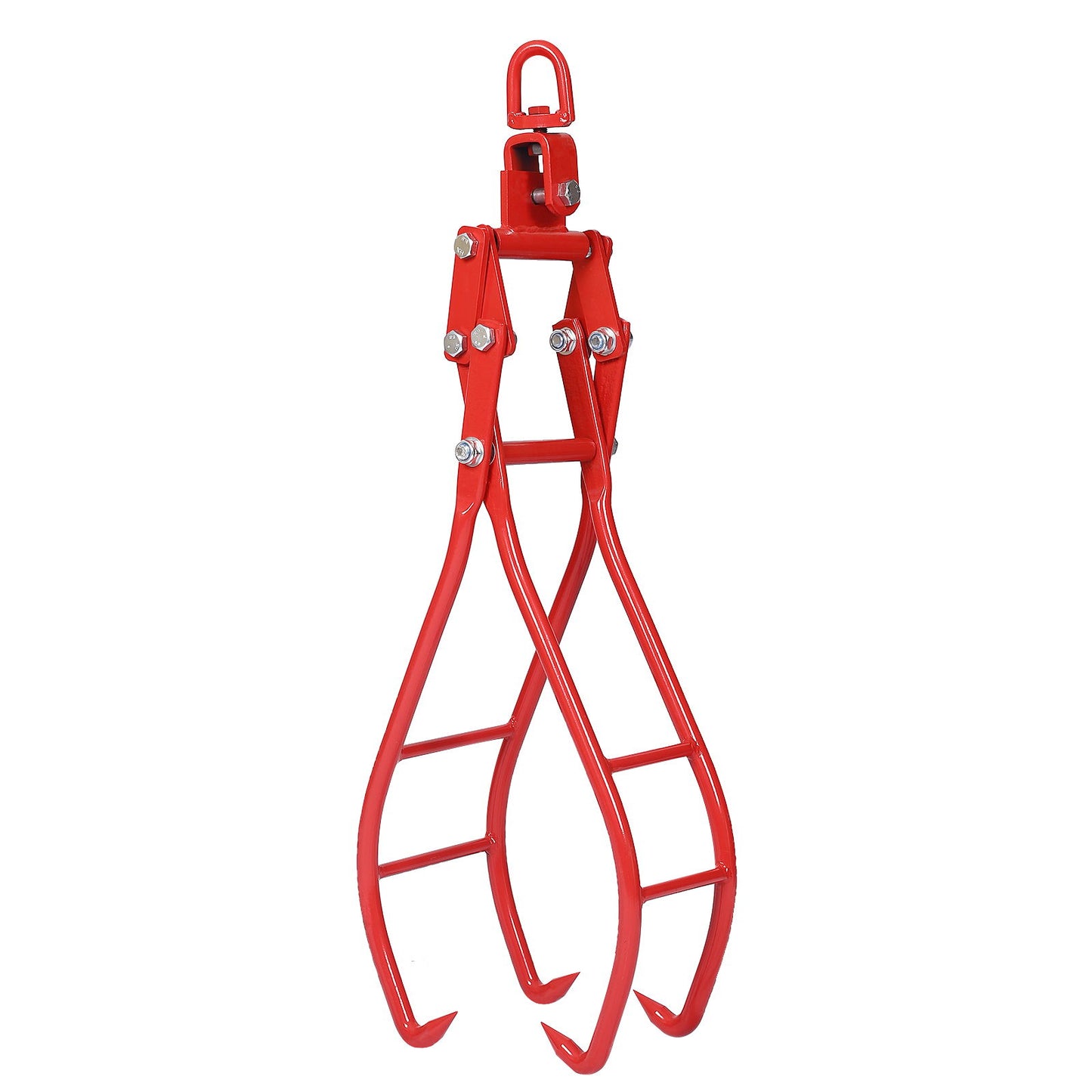Heavy-Duty 4 Claw Timber Log Lifting Tongs Grabber