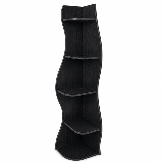 5 Tier S - Shaped Corner Shelf For Living Room