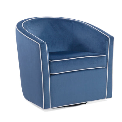 Kendall - Swivel Chair With Barrel Back Design