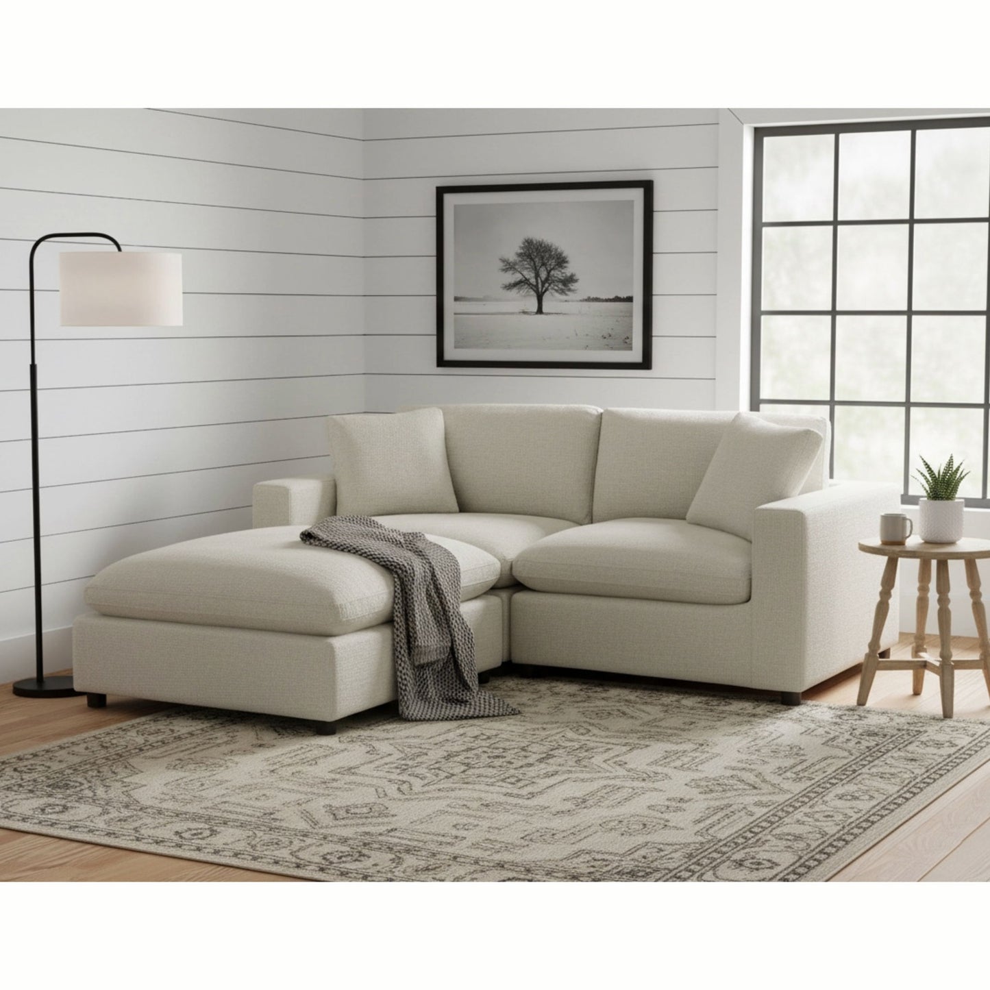 Cassandra - Sofa With Ottoman