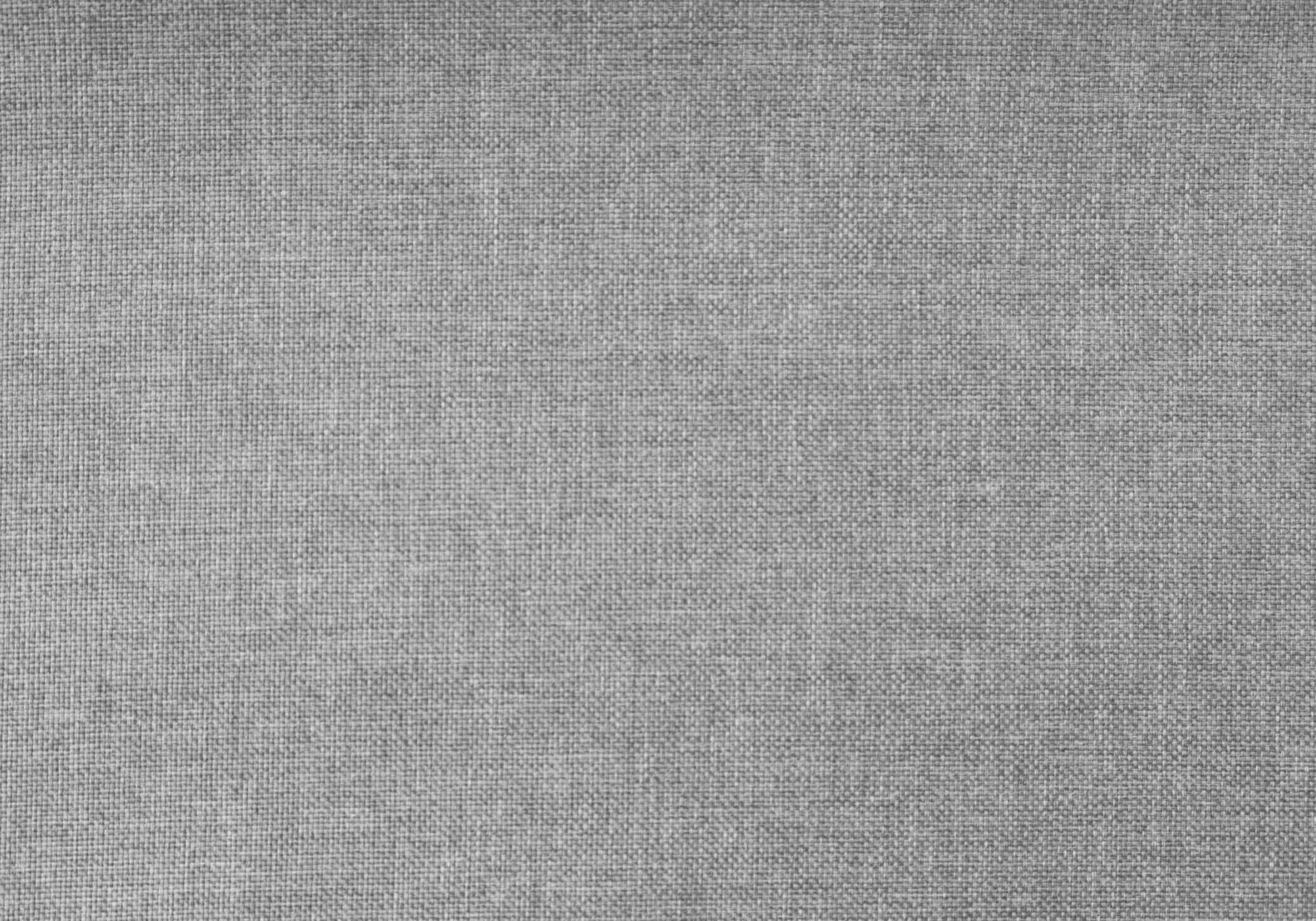 The Bed, Upholstered, Frame Only, Transitional features gray fabric with a subtle woven pattern. The material is smooth and slightly textured, with fine threads giving it a uniform and soft look.