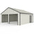 White / 276"W x 264"D x 150"H