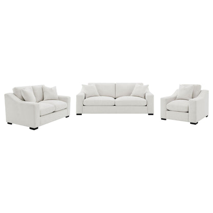 Chelan - Upholstered Track Arm Sofa Set With Curved Arms