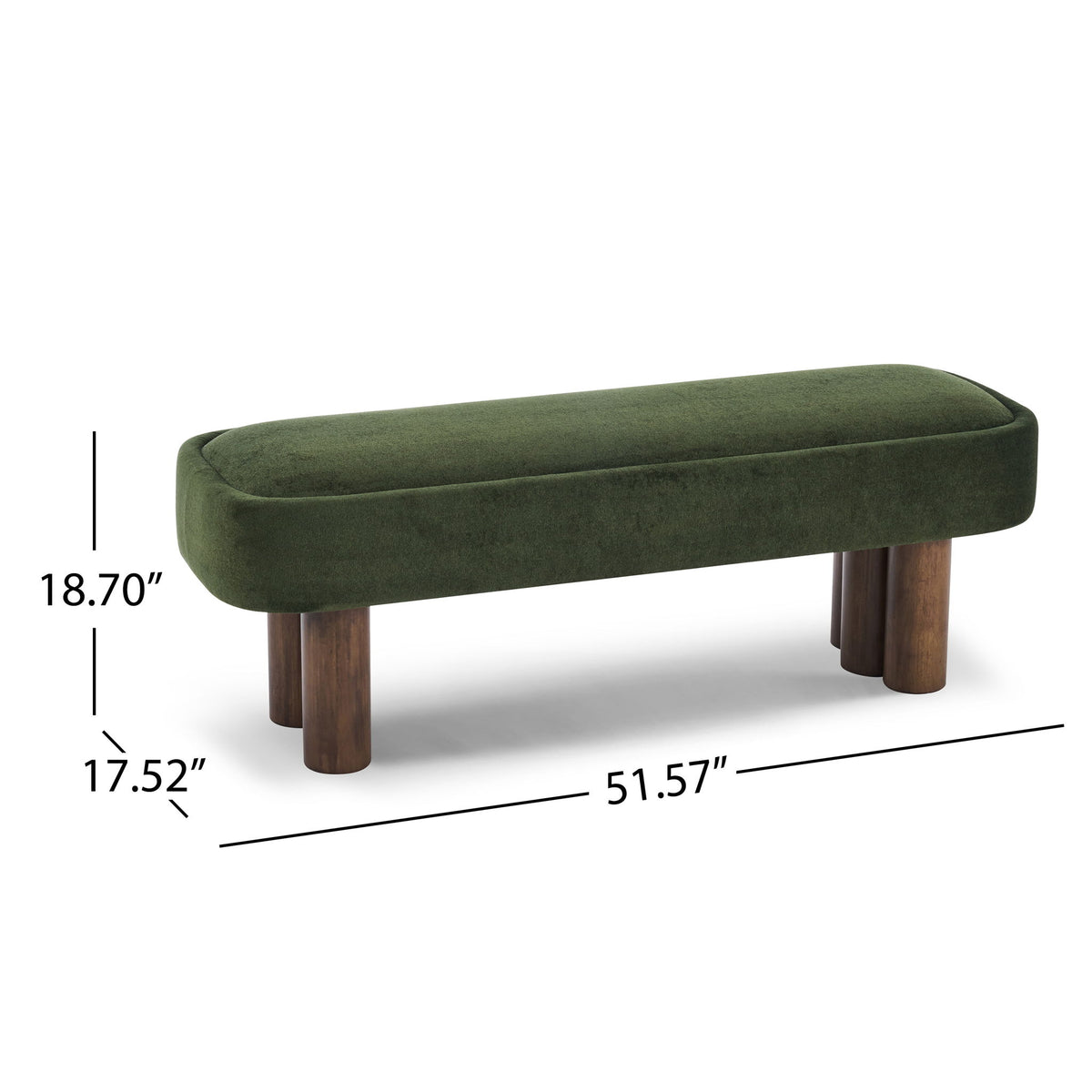Indoor Upholstered Dining Bench
