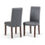 Dark Gray / Faux Leather