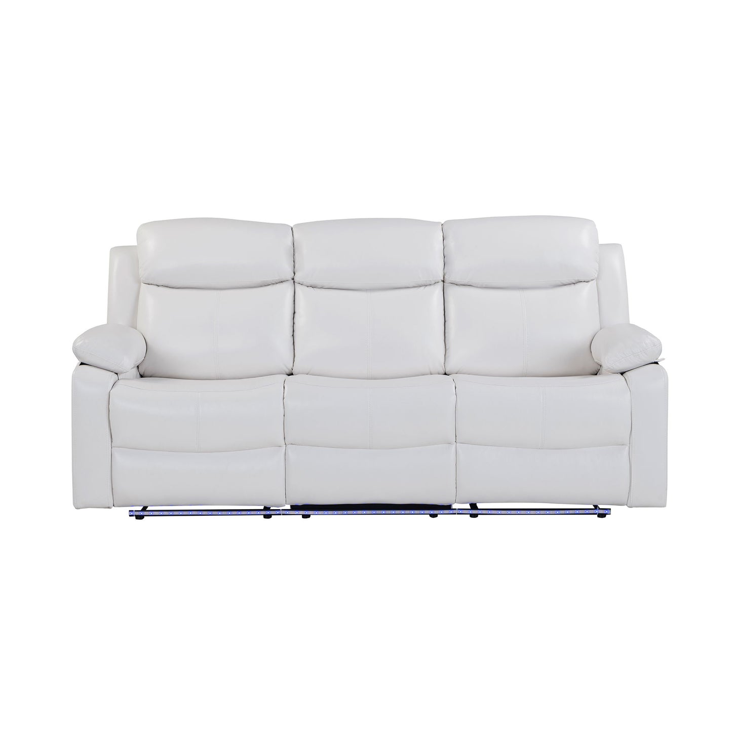 Blanche - Reclining Set With LED Lights, Speaker