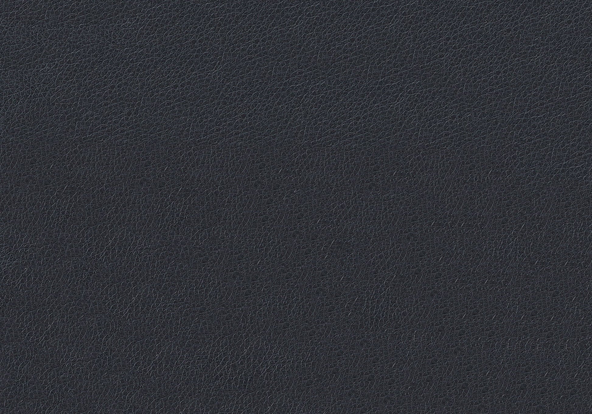 Close-up of the Dining Chair Side Upholstered for Dining Room (Set of 2), showcasing its dark textured leather surface with visible grain patterns for a subtle, natural look.