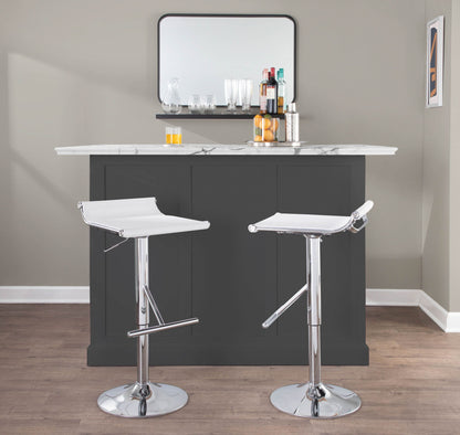 Mirage Ale - Contemporary Adjustable Bar Stool