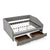 Dark Gray / Queen / 2 Drawers
