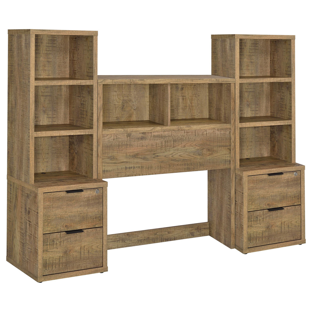 Geary - 3 Piece Bedroom Set With Bookcase Headboard