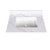 White / 31.02"W x 22.01"D x 0.71"H