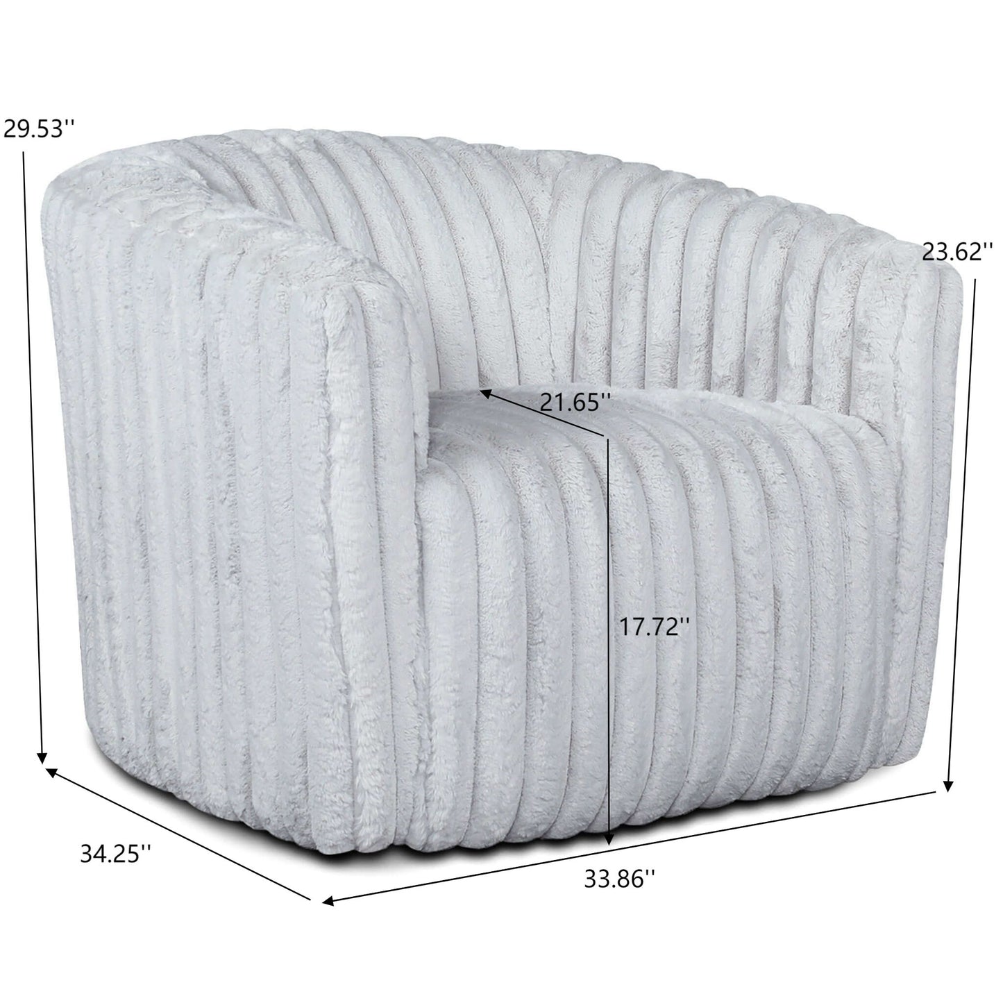 Mira - Modern Comfort Swivel Chair