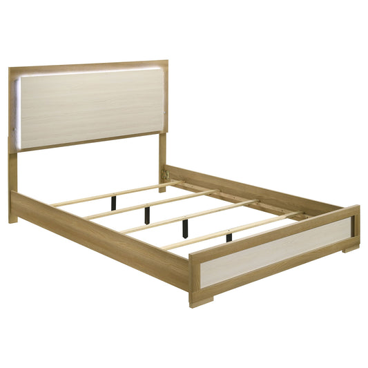 Lincoln - LED Panel Bed With Touch Light Headboard