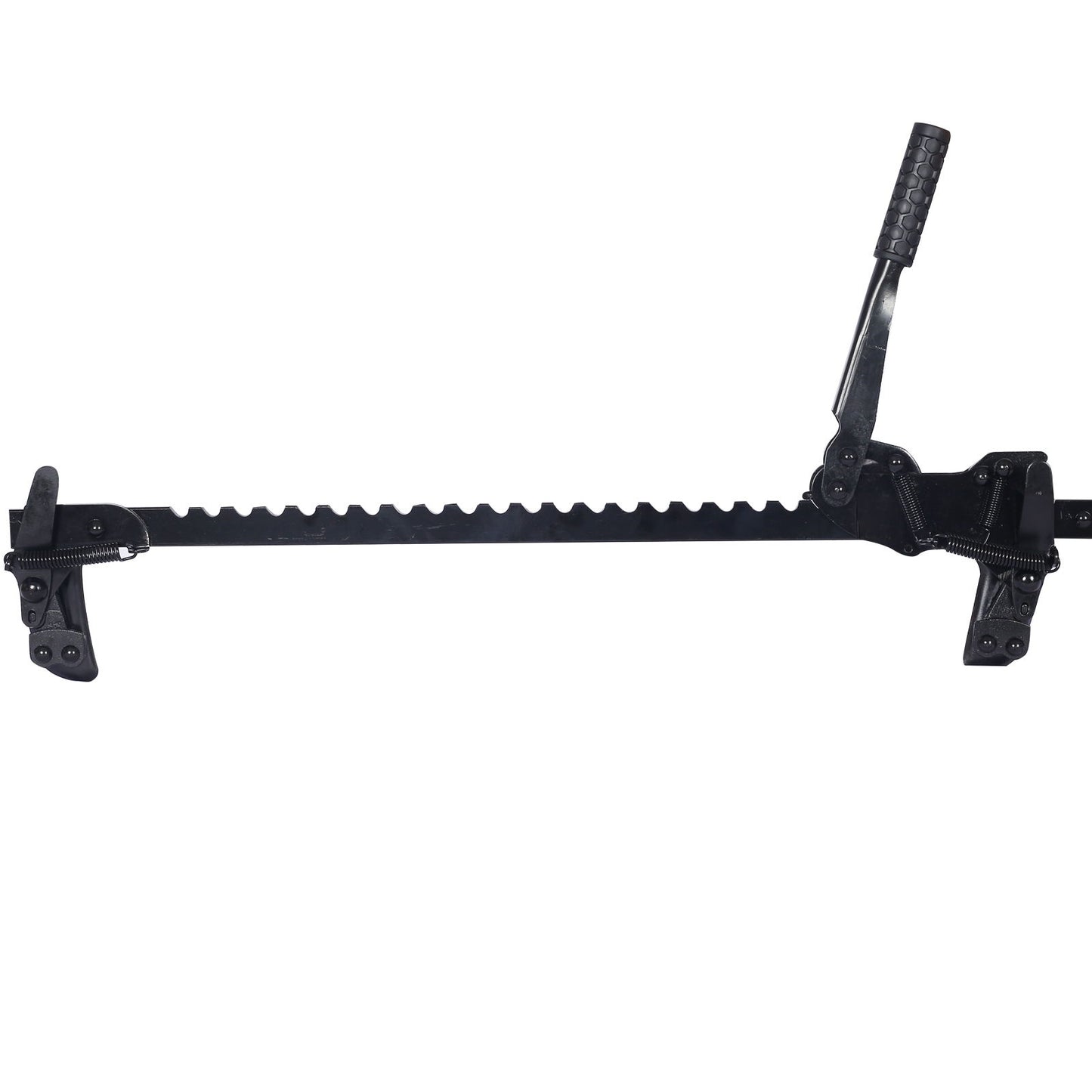Fence Stretcher All Purpose Splicer Steel Tool For High Tensile, Barbed, And Smooth Wire Fences - Black