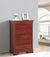 Dark Red / 5 Drawers