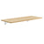 Light Brown / 49.61"W x 25.59"D x 3.15"H
