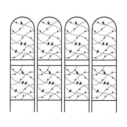 Garden Rustproof Trellis For Climbing Plants