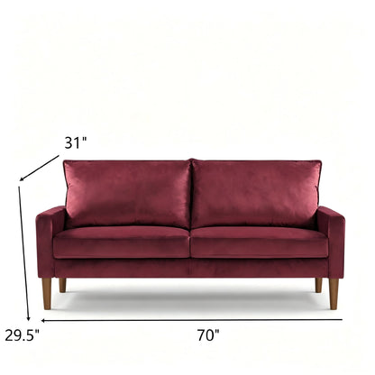 Upholstered Sofa, 3 Seater Couch For Living Room