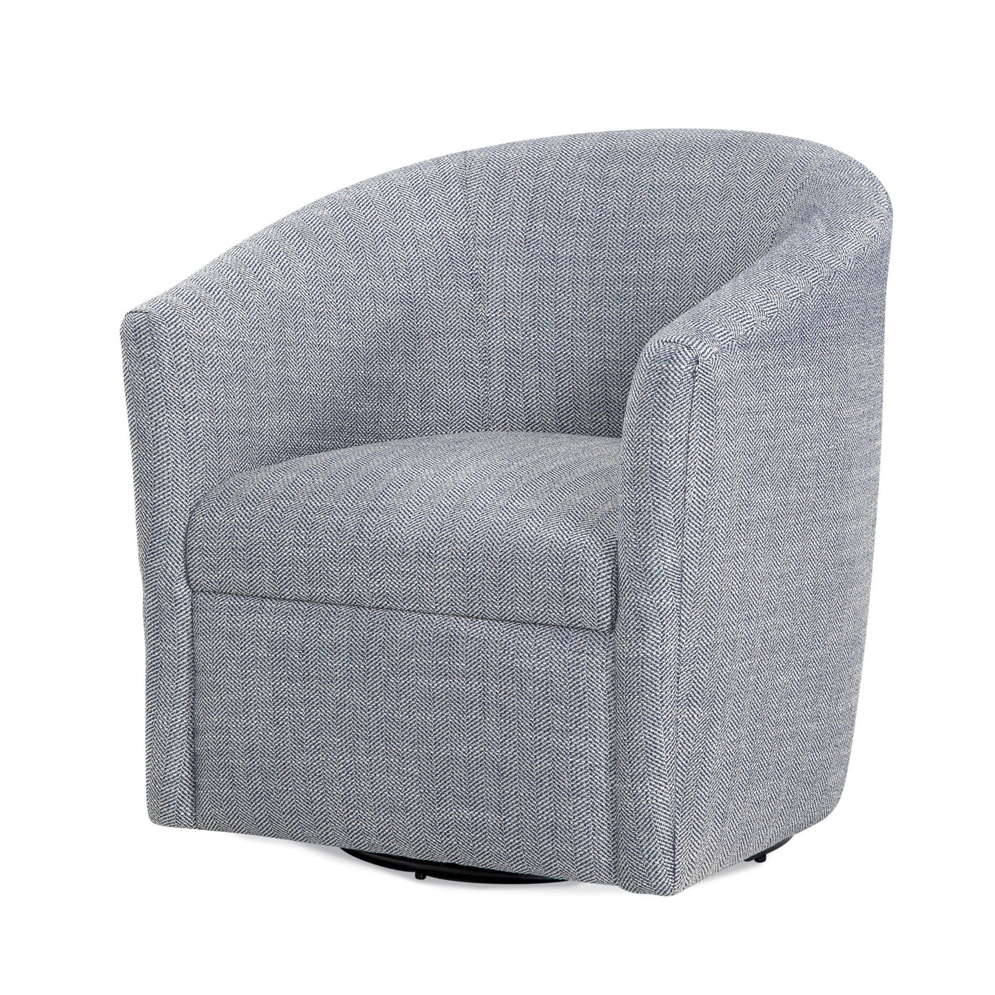 Lainey - Swivel Barrel Chair With 360 Degree Rotation