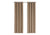 Light Brown / 52"D x 95"H